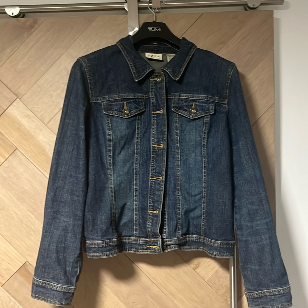 Large jean jacket